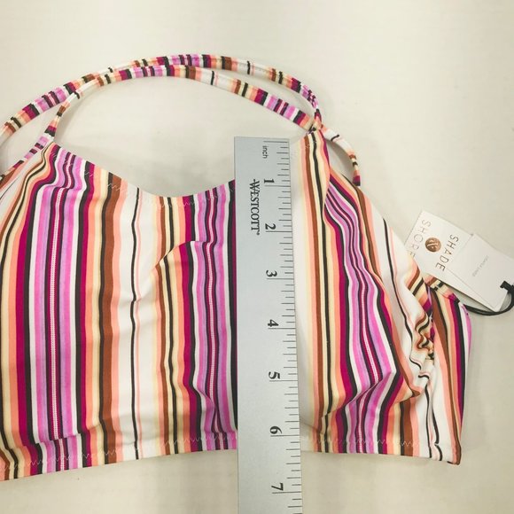 Shade And Shore Women's 36B Lightly Lined Longline Bralette Bikini Swim Top New - Picture 11 of 12